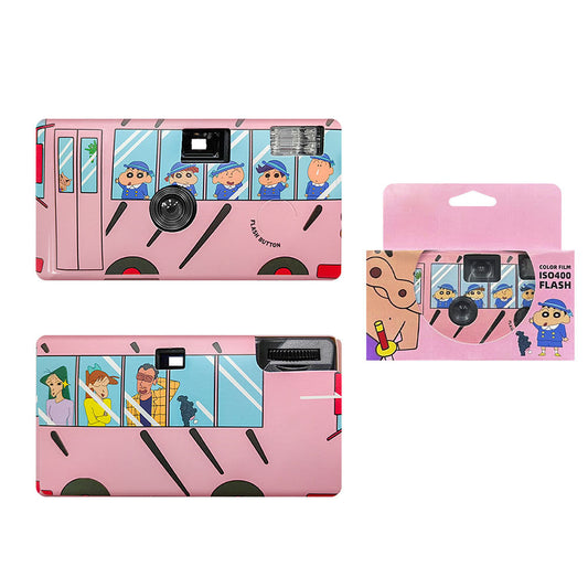 Disposable Camera Click Color 27 photos Full frame Color Crayon Shin-chan