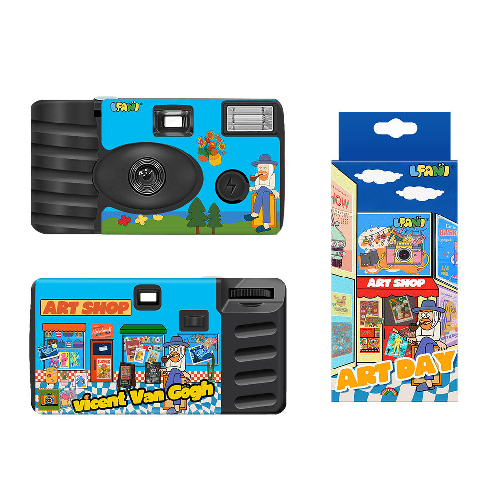 Disposable Camera Click Color 27 photos Full frame Color The joy of art