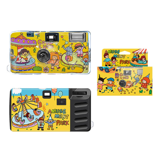 Disposable Camera Click Color 12 Photos Half Frame Color ISO400 《Let's take a walk together》