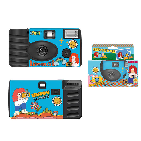 Disposable Camera Click Color 18 Photos Half Frame Color ISO400 《Cute Weekend》
