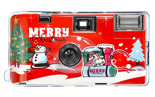 Disposable Camera Click Color 12 Photos Half Frame Color ISO400 《Merry Chistmas》