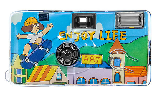 Disposable Camera Click Color 18 Photos Half Frame Color ISO400 《ENJOY LIFE》