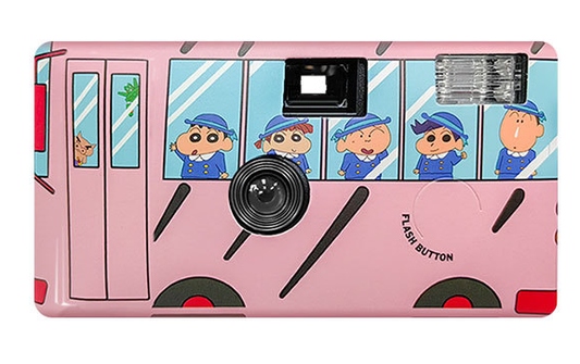 Disposable Camera Click Color 27 photos Full frame Color Crayon Shin-chan
