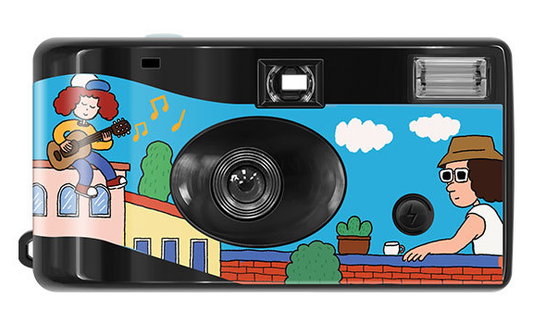 Disposable Camera Click Color 36 Photos Half Frame Color ISO400 《LOVE LIFE》