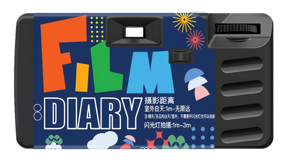 Disposable Camera Click Color 27 photos Full frame Color FILM DIARY Film Planet