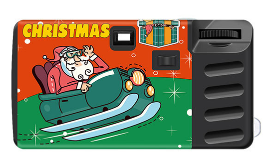 Disposable Camera Click Color 12 Photos Half Frame Color ISO400 《Merry Chistmas》