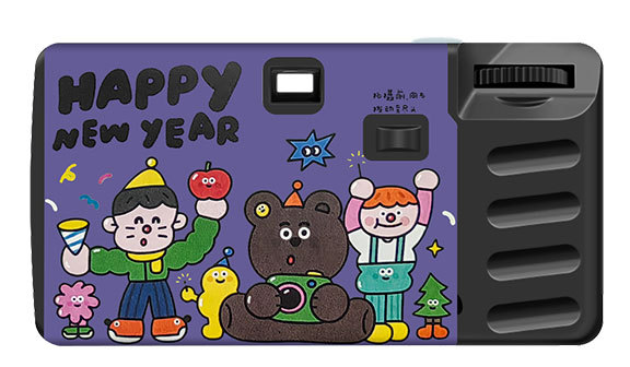 Disposable Camera Click Color 27 photos Full frame Color New year Style