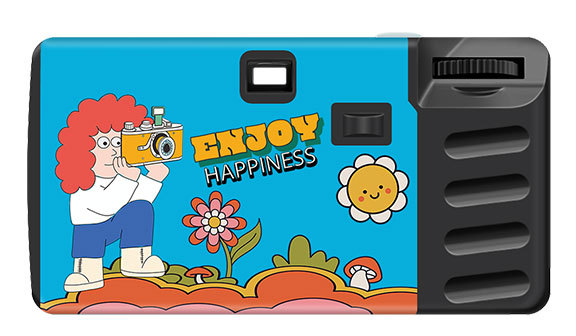 Disposable Camera Click Color 18 Photos Half Frame Color ISO400 《Cute Weekend》