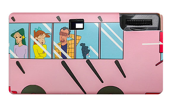 Disposable Camera Click Color 27 photos Full frame Color Crayon Shin-chan