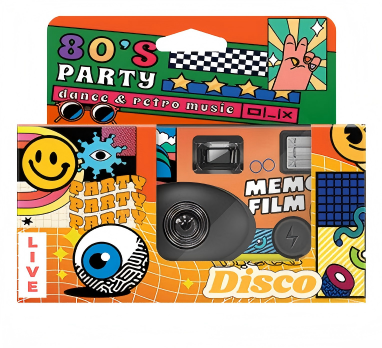 Disposable Camera Click Color 27 photos Full frame Color Monte Carlo Memory Film