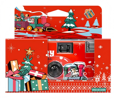 Disposable Camera Click Color 12 Photos Half Frame Color ISO400 《Merry Chistmas》
