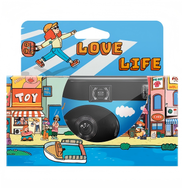 Disposable Camera Click Color 36 Photos Half Frame Color ISO400 《LOVE LIFE》